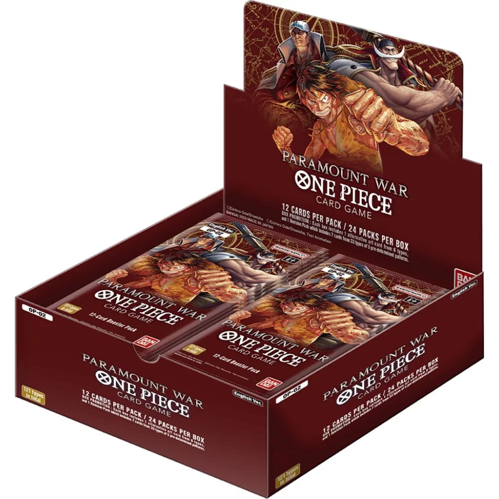 One Piece CG - Paramount War - English Booster Box (OP-02)