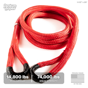 1 1/2" Kinetic Recovery Rope "Cobra"