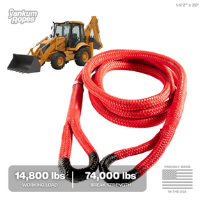 1 1/2" Kinetic Recovery Rope "Cobra"