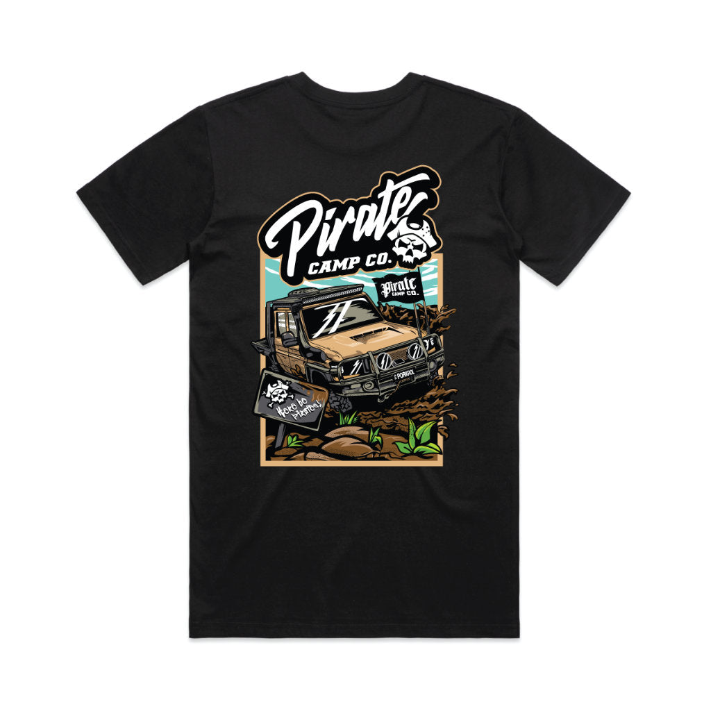 Unisex Staple Tee (T-Shirt) - Black Porkrol