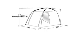 Easy Camp Fairfields Drive Away Awning (2024)