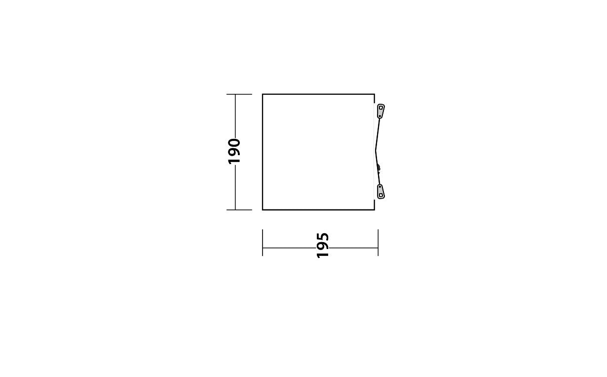 Easy Camp Crowford Rear Tailgate Awning