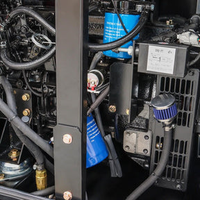 Hyundai 11kW / 13.75kVA* Single Phase, 230v Diesel Generator, 1500rpm Water-cooled Slow Running Genset, Silenced Canopy | DHY11KSEm