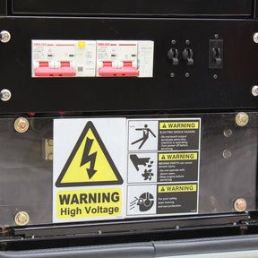 Hyundai 18kW / 22.5kVA* Single Phase, 230v Diesel Generator, 1500rpm Water-cooled Slow Running Genset ,Silenced Canopy | DHY18KSEm