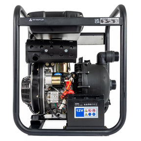 Hyundai 50mm 2" Diesel Chemical Water Pump, 35m Total Head, 7m Lift, 533L/min Flow Rate, 6hp, 296cc | DHYC50LE