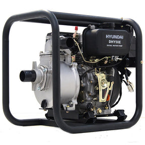 Hyundai 50mm 2''Diesel Water Pump, 33m Total Head, 8m Lift, 600L/min Flow Rate, 6hp, 221cc| DHY50E