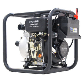 Hyundai 50mm 2''Diesel Water Pump, 33m Total Head, 8m Lift, 600L/min Flow Rate, 6hp, 221cc| DHY50E