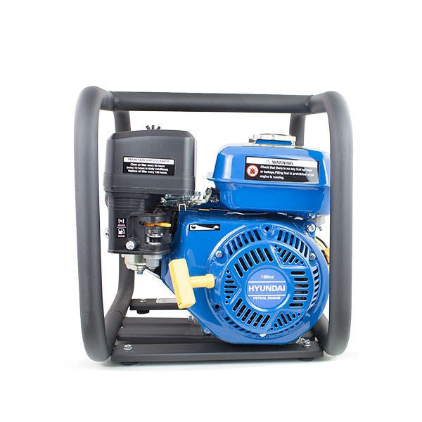 Hyundai 50mm 2" Petrol Clean Water Pump, 32m Total Head, 7m Lift, 466L/min Flow Rate | HY50