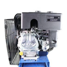 Hyundai 7hp 90L Heavy Duty Petrol Air Compressor 10.7CFM 145psi Belt Drive | HY70100P