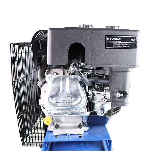 Hyundai 7hp 90L Heavy Duty Petrol Air Compressor 10.7CFM 145psi Belt Drive | HY70100P