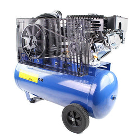 Hyundai 7hp 90L Heavy Duty Petrol Air Compressor 10.7CFM 145psi Belt Drive | HY70100P