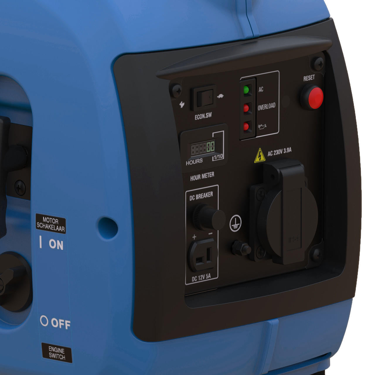 Hyundai 1000W / 1kW Petrol Inverter Generator, Pure Sine Wave Output, Portable, Lightweight & Style, Low Noise | HY1000Si