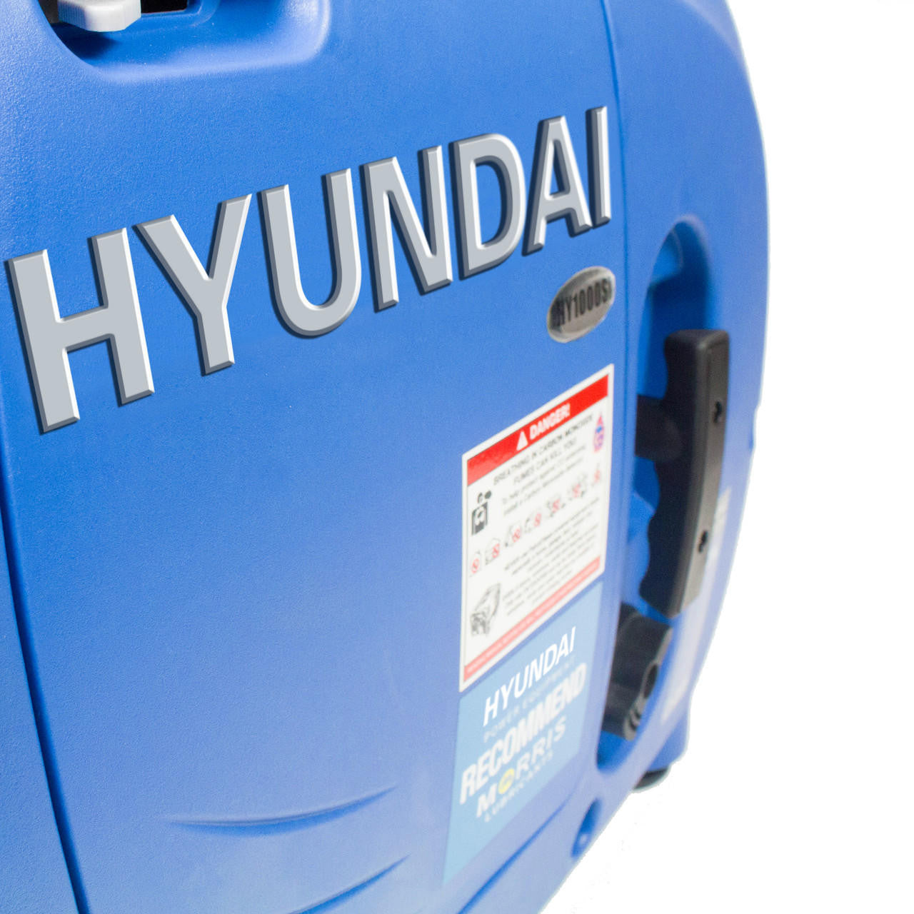 Hyundai 1000W / 1kW Petrol Inverter Generator, Pure Sine Wave Output, Portable, Lightweight & Style, Low Noise | HY1000Si