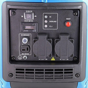 Hyundai 2000W / 2kW Petrol Inverter Generator, Pure Sine Wave Output, Portable Lightweight & Suitcase Style, Low Noise | HY2000Si