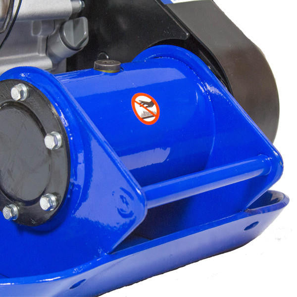 Hyundai 50kg, 32cm, 78.5cc Petrol Plate Compactor,Wheel Kit and Paving Pad | HYCP5030