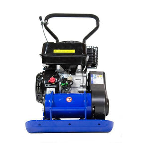 Hyundai 60kg, 37cm, 196cc Petrol Plate Compactor, Wheel Kit and Paving Pad | HYCP6570