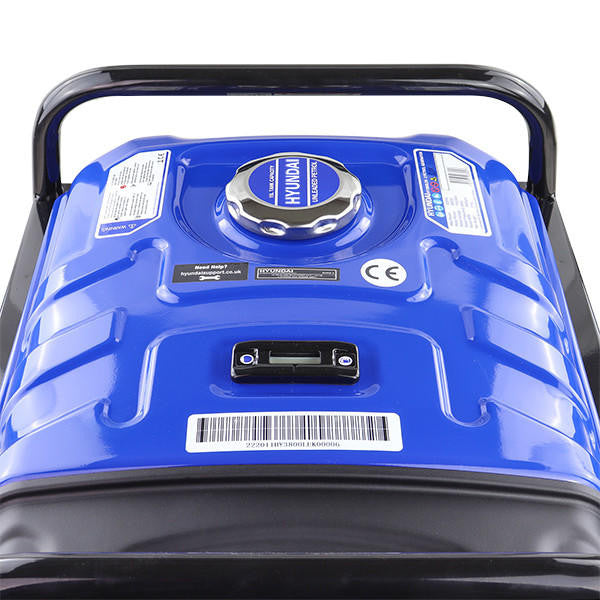 Hyundai 3.2kW / 4kVA* Petrol Site Open Generator with Electric, Recoil Start & Wheel Kit| HY3800LEK-2