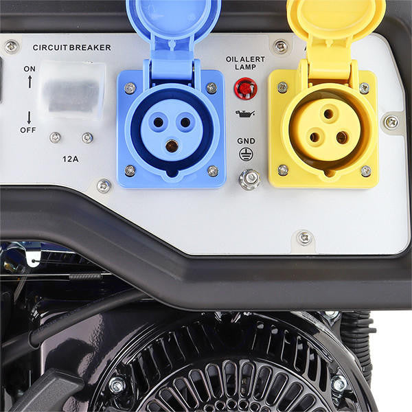 Hyundai 3.2kW / 4kVA* Petrol Site Open Generator with Recoil Start | HY3800L-2