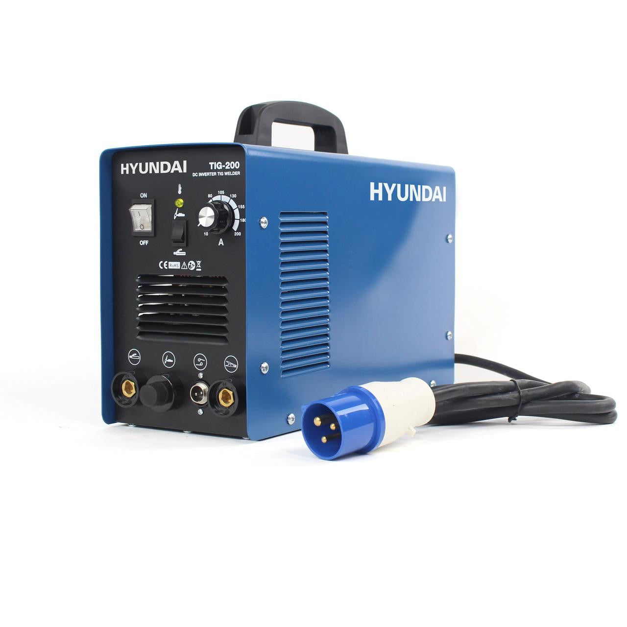 Hyundai 200A TIG MMA / ARC Inverter Welder Single Phase 230V | HYTIG200