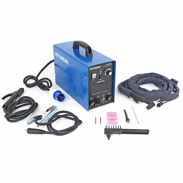 Hyundai 200A TIG MMA / ARC Inverter Welder Single Phase 230V | HYTIG200