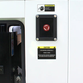 Hyundai 68kW / 85kVa* Three Phase, 400v / 230v Diesel Generator. 1500rpm Water-cooled Slow Running Genset, Silenced Canopy | DHY85KSE