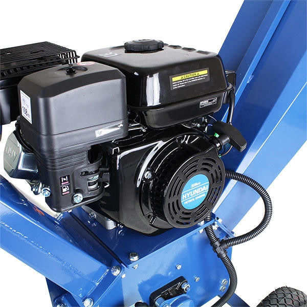 Hyundai 212cc 70mm Petrol Wood Chipper 7hp Electric Start 4-Stroke | HYCH7070E-2