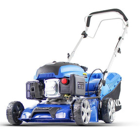 Hyundai 17" / 42cm 139cc Self-Propelled Petrol Lawnmower, 25-75mm Cuts, Rear Discharge | HYM430SP