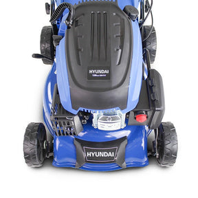 Hyundai 17" / 42cm 139cc Self-Propelled Petrol Lawnmower, 25-75mm Cuts, Rear Discharge | HYM430SP