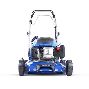 Hyundai 17" / 42cm 139cc Self-Propelled Petrol Lawnmower, 25-75mm Cuts, Rear Discharge | HYM430SP