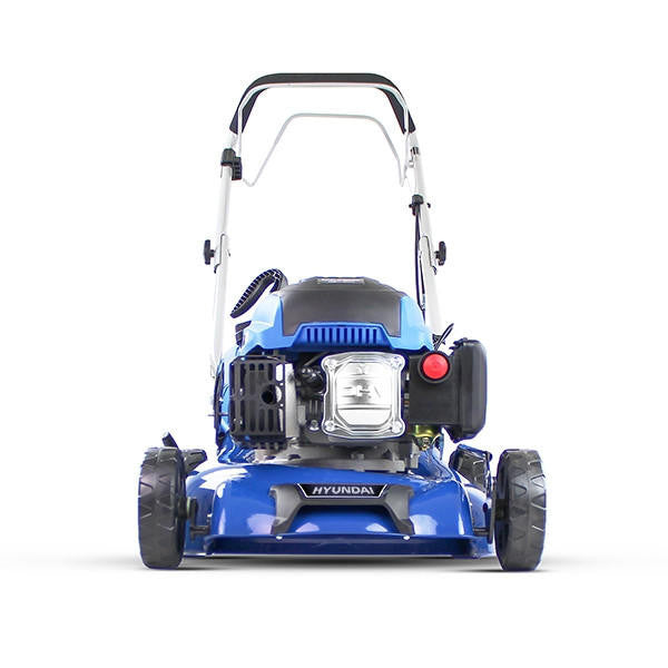 Hyundai 17" / 42cm 139cc Self-Propelled Petrol Lawnmower, 25-75mm Cuts, Rear Discharge | HYM430SP