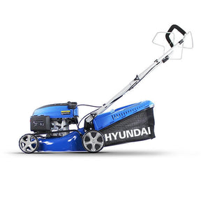 Hyundai 17" / 42cm 139cc Self-Propelled Petrol Lawnmower, 25-75mm Cuts, Rear Discharge | HYM430SP