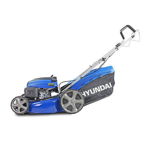 Hyundai 20" / 51cm 196cc 4-in-1 Self-Propelled Petrol Lawnmower, Mulch, Rear & Side Discharge, Hose Connector| HYM510SP