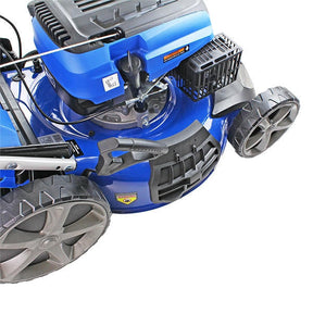 Hyundai 20" / 51cm 196cc 4-in-1 Self-Propelled Petrol Lawnmower, Mulch, Rear & Side Discharge, Hose Connector| HYM510SP