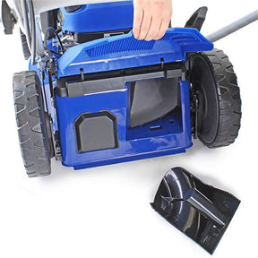 Hyundai 20" / 51cm 196cc 4-in-1 Self-Propelled Petrol Lawnmower, Mulch, Rear & Side Discharge, Hose Connector| HYM510SP