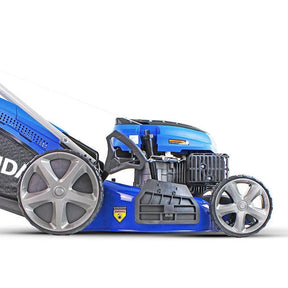 Hyundai 20" / 51cm 196cc 4-in-1 Self-Propelled Petrol Lawnmower, Mulch, Rear & Side Discharge, Hose Connector| HYM510SP