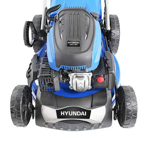 Hyundai 20" / 51cm 196cc 4-in-1 Self-Propelled Petrol Lawnmower, Mulch, Rear & Side Discharge, Hose Connector| HYM510SP