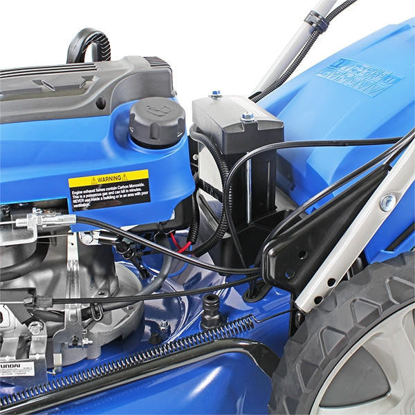 Hyundai 20"/51cm 196cc Electric-Start Self-Propelled Petrol Lawnmower | HYM510SPE