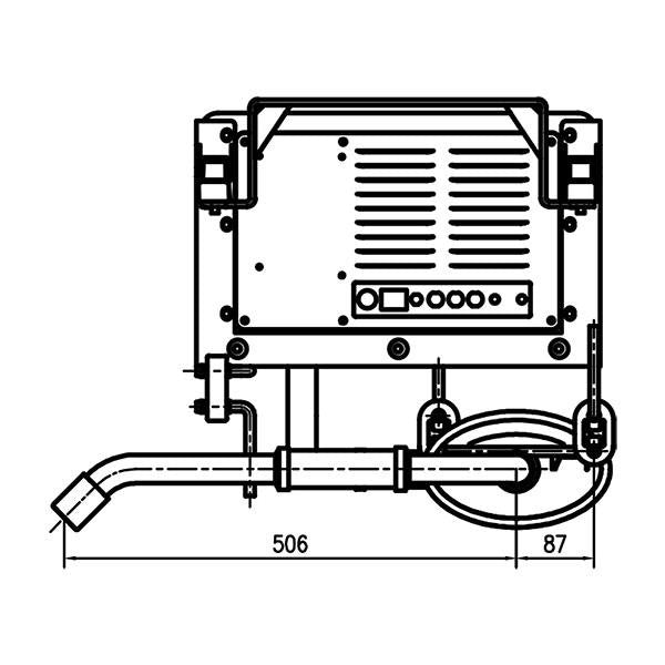 Hyundai Petrol 3.5kW Underslung Vehicle Mounted RVi Generator, Pure Sine Wave Output, Includes Fittings & Panel | HY3500RVi
