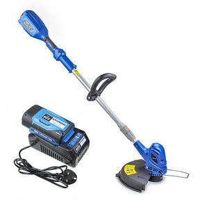 Hyundai 60v Cordless Grass Trimmer 2.5Ah Li-ion Battery and Charger 33cm Cutting Width | HYTR60LI