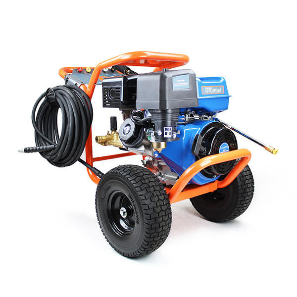 P1 4200psi 290bar Petrol Pressure Washer, Hyundai 14hp Engine, Triplex Annovi Reverberi Pump, 15L/min Flow Rate | P4200PWT