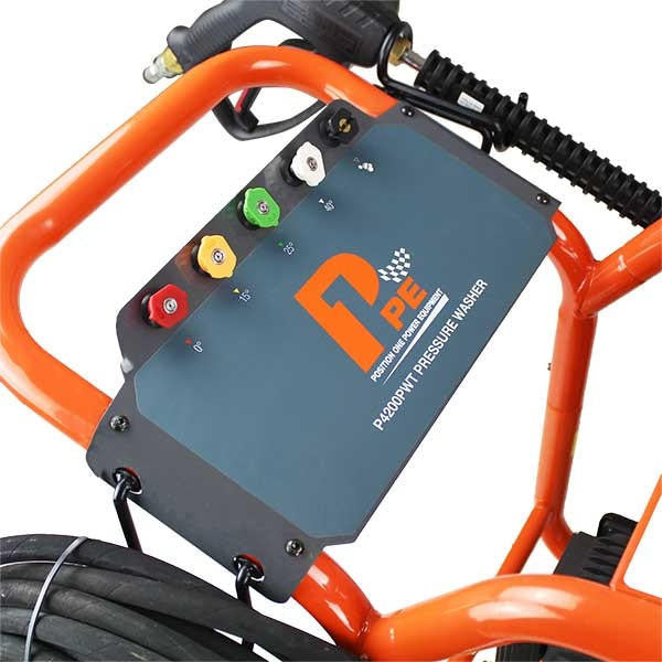P1 4200psi 290bar Petrol Pressure Washer, Hyundai 14hp Engine, Triplex Annovi Reverberi Pump, 15L/min Flow Rate | P4200PWT