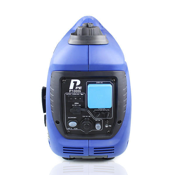 P1 1000W / 1kW Petrol Inverter Suitcase Generator, Lightweight & Quiet Running with DC & USB Outputs | P1000i