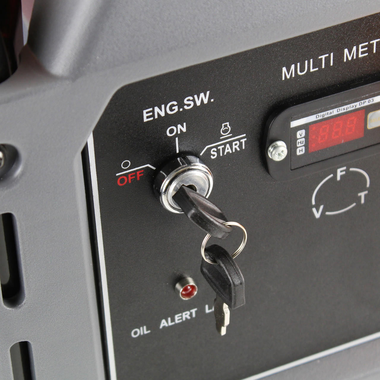 P1 7.9kW / 9.8kVa* Petrol Open Frame Site Generator, Electric Start & Wheel Kit | P10000LE