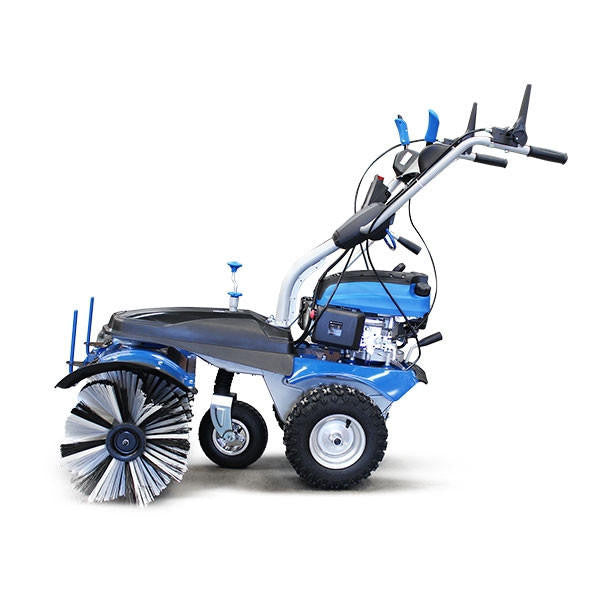 HYSW1000 Hyundai 173cc 39'' 100cm Self Propelled Petrol Yard Sweeper Powerbrush | HYSW1000