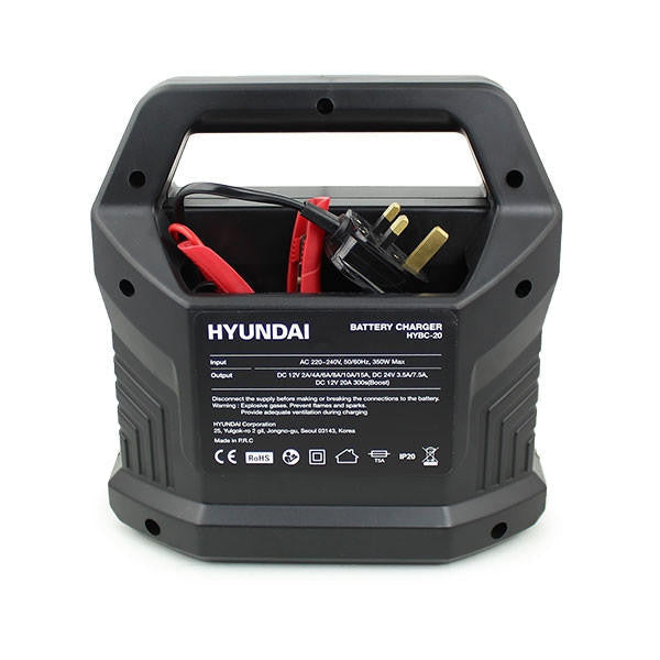 Hyundai Battery Boost Charger 12v and 24v | HYBC-20