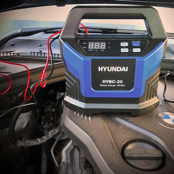 Hyundai Battery Boost Charger 12v and 24v | HYBC-20