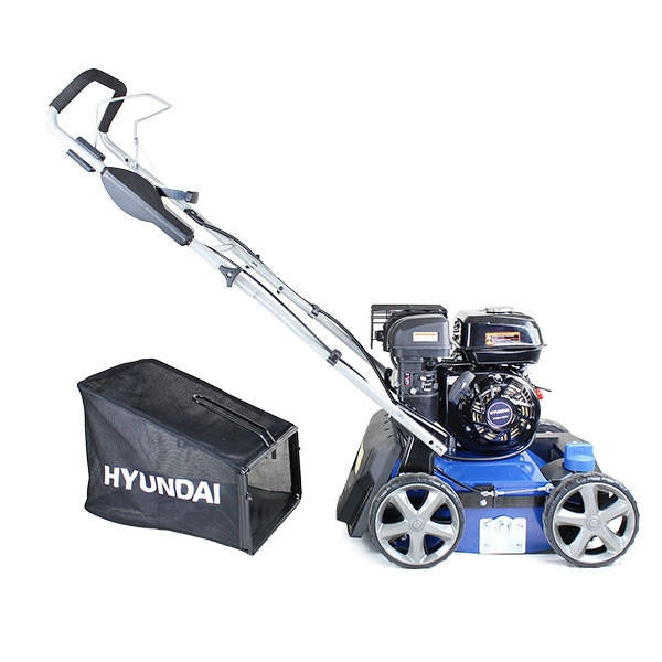Hyundai 16'' / 40cm 212cc Petrol Lawn Scarifier and Aerator 4-Stroke | HYSC210