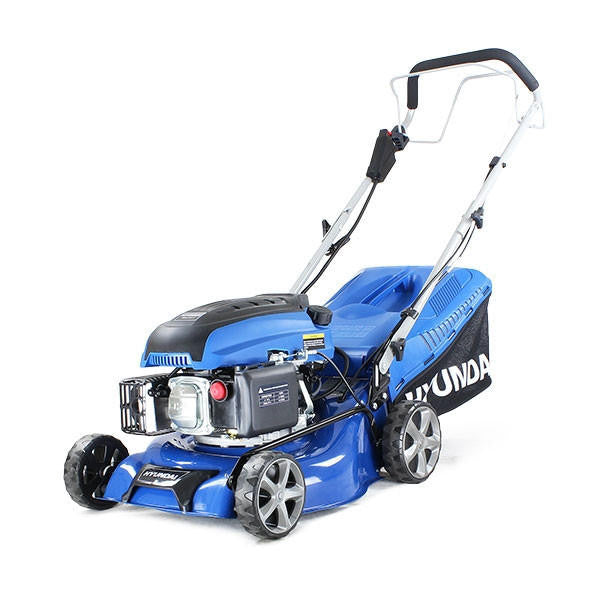 Hyundai 17"/42cm 139cc Electric-Start Self-Propelled Petrol Lawnmower | HYM430SPE