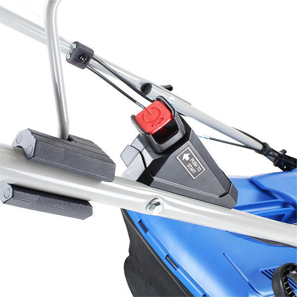 Hyundai 17"/42cm 139cc Electric-Start Self-Propelled Petrol Lawnmower | HYM430SPE