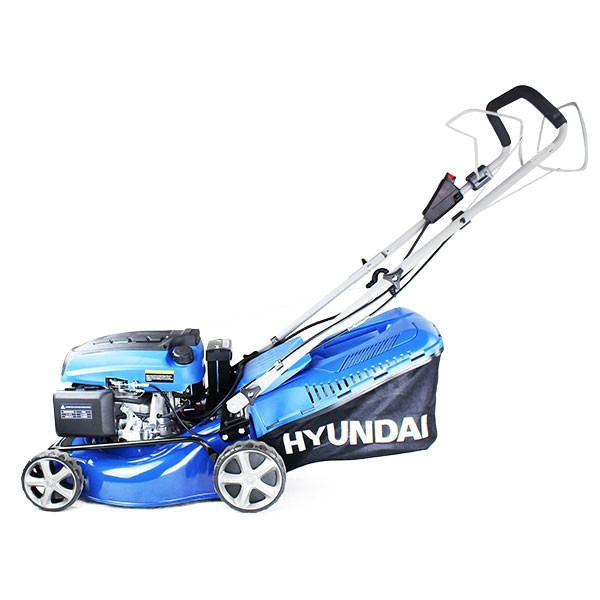 Hyundai 17"/42cm 139cc Electric-Start Self-Propelled Petrol Lawnmower | HYM430SPE